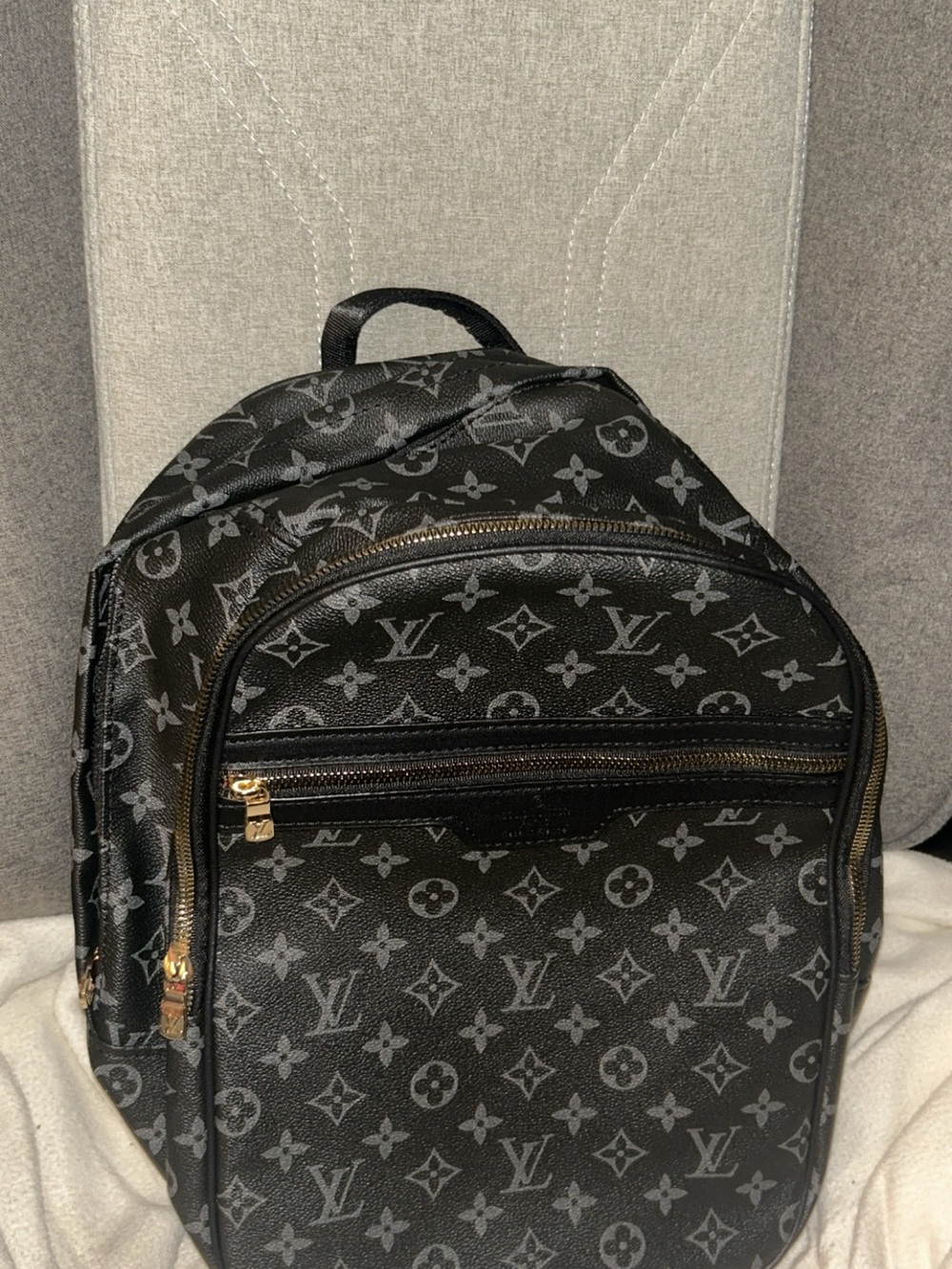 Louis Vuitton Black Monogram Backpack
